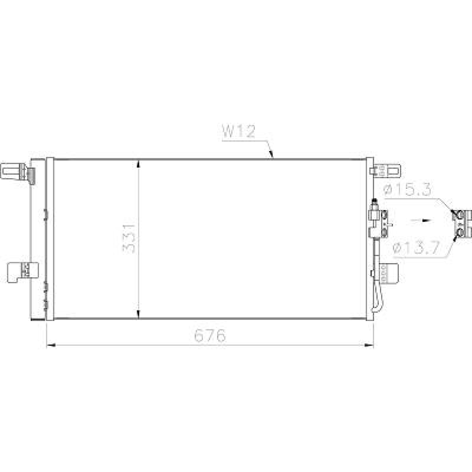 KONDENSATOR passend für AUDI Q5 06/2016->> 80A 816 411